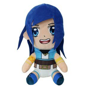 ItsFunneh Funneh The Krew Anime Blue Hair Girl Plush Doll Collectible Toy